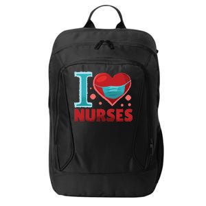 I Love Nurses City Backpack