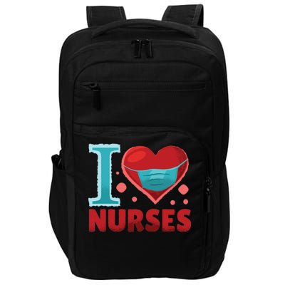 I Love Nurses Impact Tech Backpack