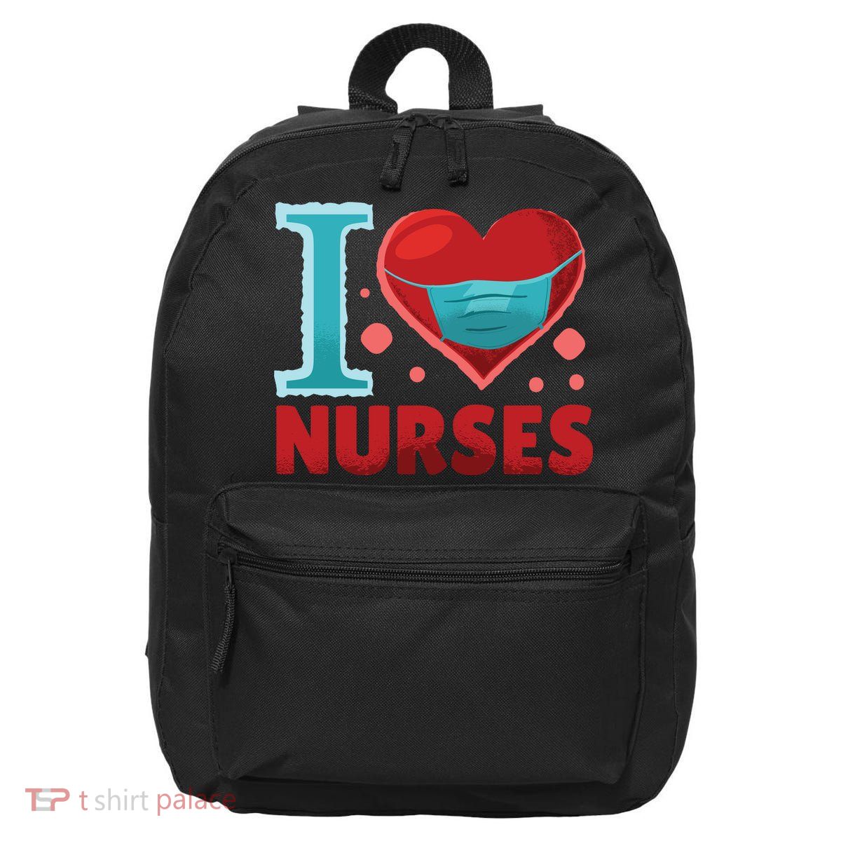 I Love Nurses 16 in Basic Backpack