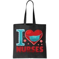 I Love Nurses Tote Bag