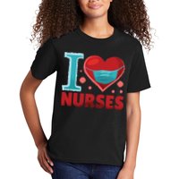 I Love Nurses Kids T-Shirt