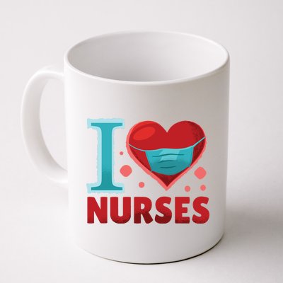 I Love Nurses Coffee Mug