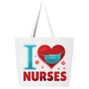 I Love Nurses 25L Jumbo Tote