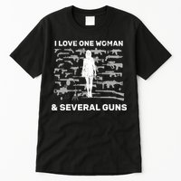I Love One Woman and Several Guns Tall T-Shirt