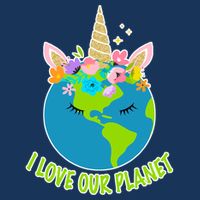 I Love Our Planet Earth Day Love Bucket Hat