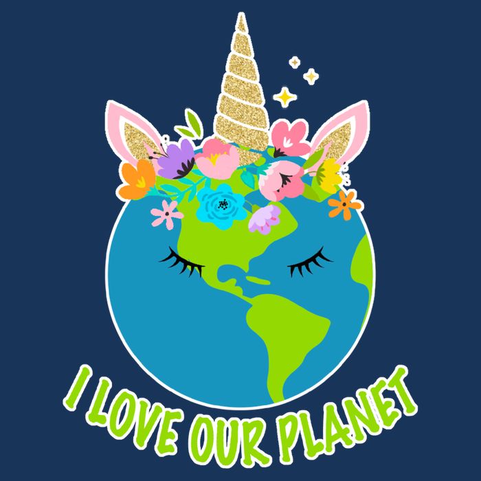 I Love Our Planet Earth Day Love Bucket Hat