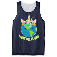 I Love Our Planet Earth Day Love Mesh Reversible Basketball Jersey Tank