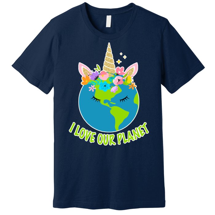 I Love Our Planet Earth Day Love Premium T-Shirt