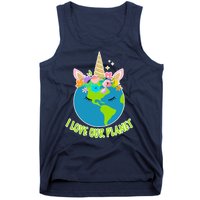 I Love Our Planet Earth Day Love Tank Top