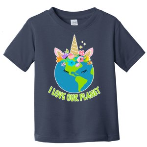 I Love Our Planet Earth Day Love Toddler T-Shirt