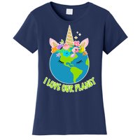 I Love Our Planet Earth Day Love Women's T-Shirt