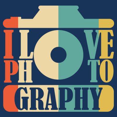I Love Photography Camera T-Shirt