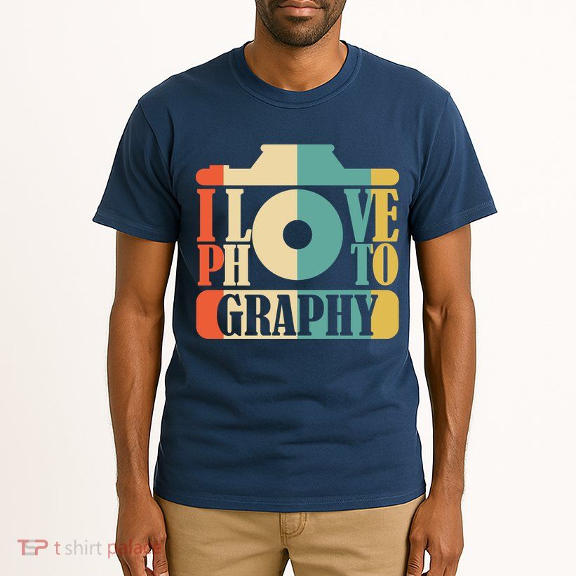 I Love Photography Camera Tall T-Shirt