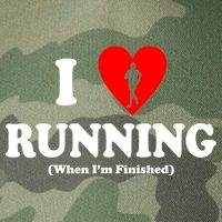 I Love Running When I'm Finished Legacy Tie Dye Trucker Hat