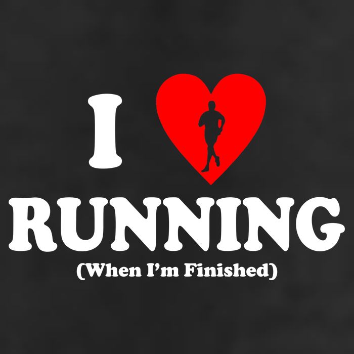 I Love Running When I'm Finished Trucker Hat