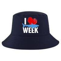 I Love Shark Week Cool Comfort Performance Bucket Hat