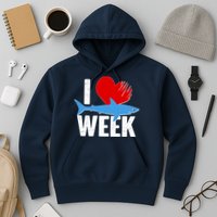 I Love Shark Week Hoodie