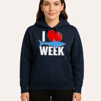 I Love Shark Week Hoodie