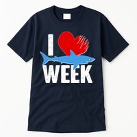 I Love Shark Week Tall T-Shirt
