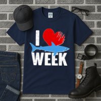 I Love Shark Week Tall T-Shirt