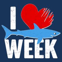 I Love Shark Week Tall T-Shirt