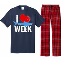 I Love Shark Week Pajama Set