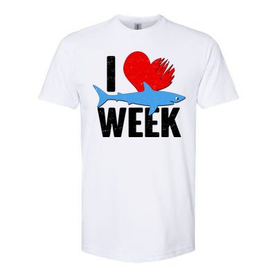 I Love Shark Week Softstyle CVC T-Shirt