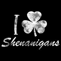 I Love Shenanigans Vintage St Patricks Day Backpack