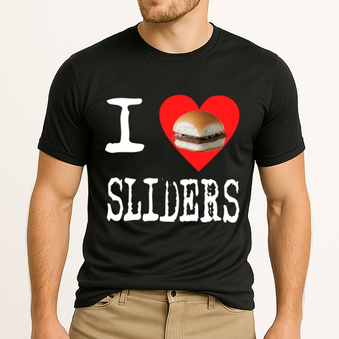 I Love Sliders Cooling Performance Crew T-Shirt