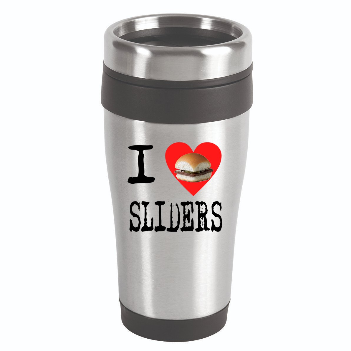 I Love Sliders 16oz Travel Tumbler