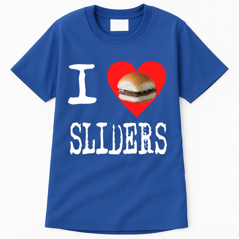 I Love Sliders Tall T-Shirt