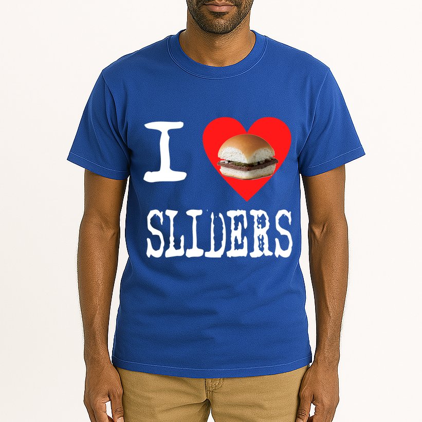 I Love Sliders Tall T-Shirt