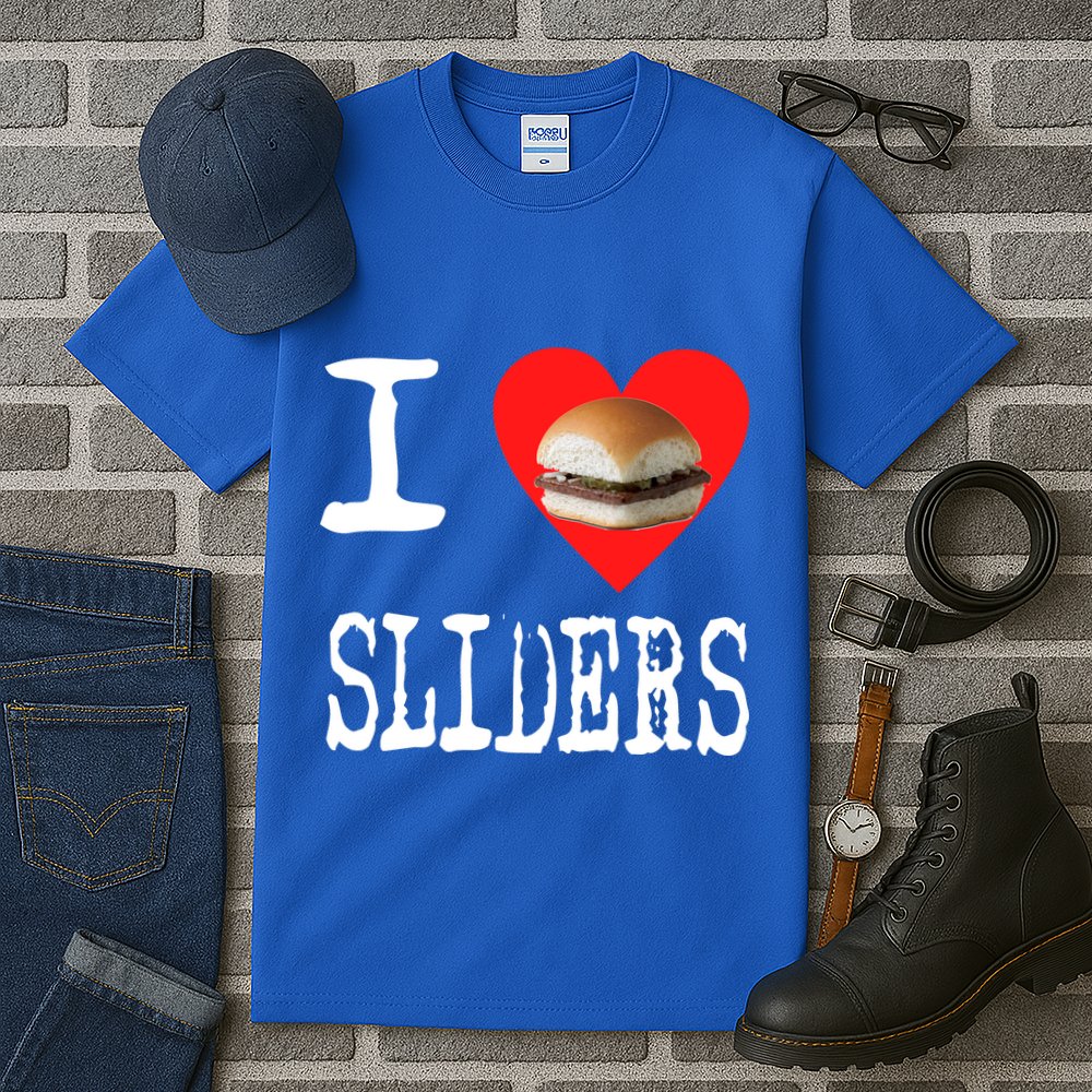 I Love Sliders Tall T-Shirt