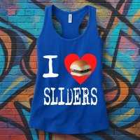I Love Sliders Womens Tank Top