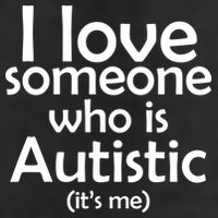 I Love Someone Who Autistic (It's me) Adult Drive Performance Visor