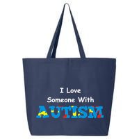 I Love Someone with Autism 25L Jumbo Tote