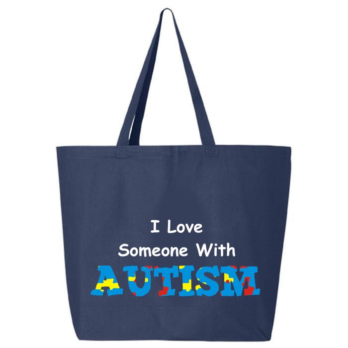 I Love Someone with Autism 25L Jumbo Tote