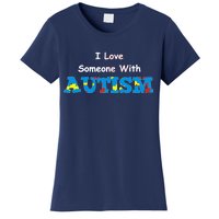 I Love Someone with Autism Women's T-Shirt