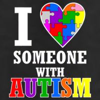 I Love Someone With Autism Puzzle Piece Heart 15oz Campfire Ceramic Mug