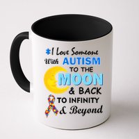 I Love Someone With Autism To The Moon & Back Mug