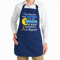 I Love Someone With Autism To The Moon & Back Apron