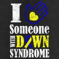 I Love Someone With Down Syndrome Adult Drive Performance Visor