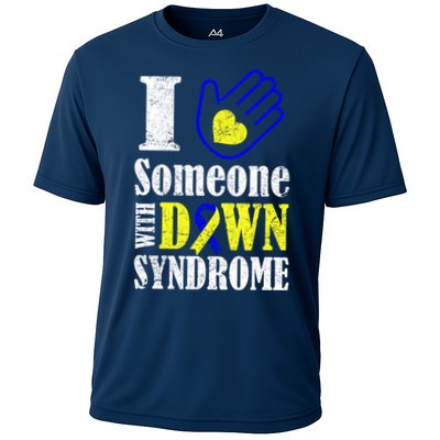 I Love Someone With Down Syndrome Performance Shirt