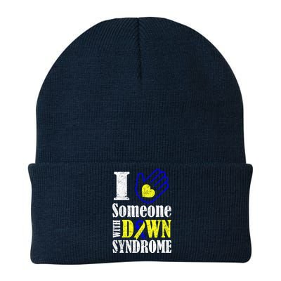 I Love Someone With Down Syndrome Knit Cap Winter Beanie