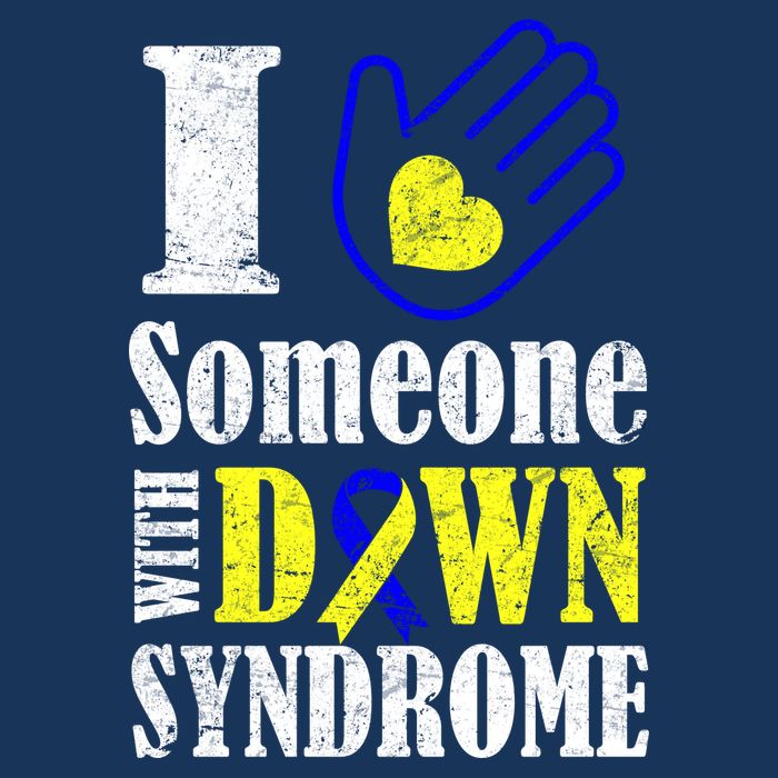 I Love Someone With Down Syndrome Baby Bodysuit