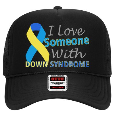 I Love Someone With Down Syndrome Awareness Trucker Hat