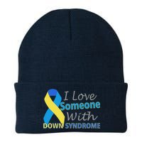 I Love Someone With Down Syndrome Awareness Knit Cap Winter Beanie