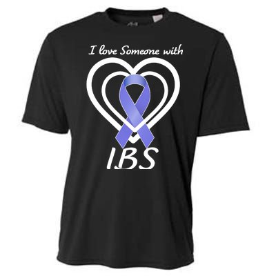 I Love Someone With IBS Irritable Bowel Syndrome Awareness Cooling Performance Crew T-Shirt