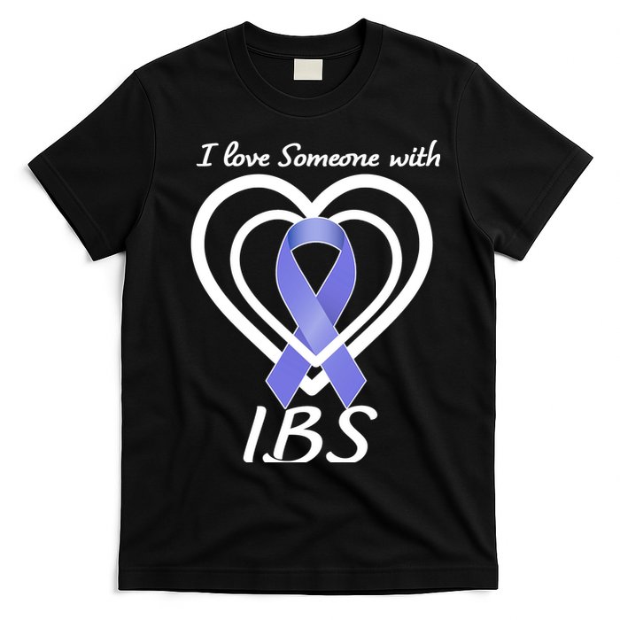 I Love Someone With IBS Irritable Bowel Syndrome Awareness T-Shirt