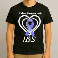 I Love Someone With IBS Irritable Bowel Syndrome Awareness T-Shirt